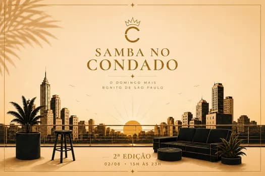 Imagem do 02/08 - SAMBA NO CONDADO