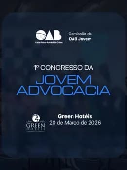 Imagem do 1º CONGRESSO DA JOVEM ADVOCACIA