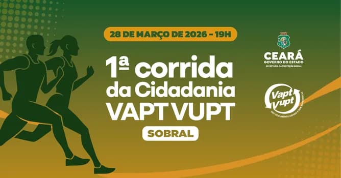 Imagem do 1ª Corrida da Cidadania Vapt Vupt - SOBRAL