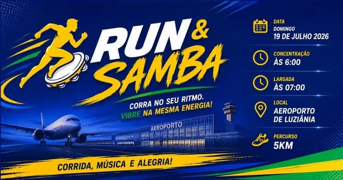 Imagem do 1ª EDIÇÃO - RUN & SAMBA 2026