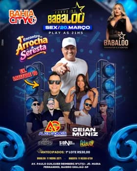 Imagem do 1° Encontro do Arrocha e Seresta