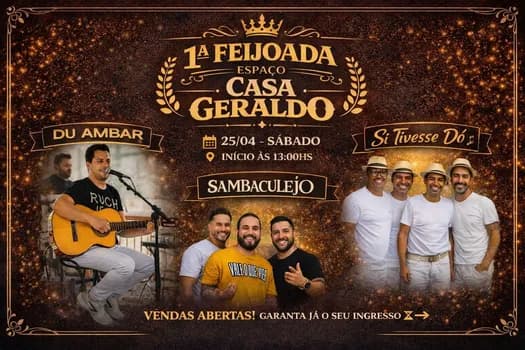 Imagem do 1ª Feijoada Espaço Casa Geraldo SJBV
