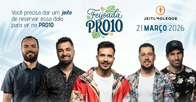 Imagem do 1ª Feijoada PRO10 com Jeito Moleque