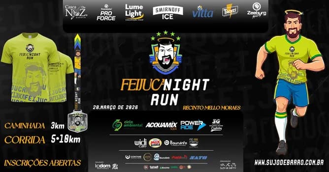Imagem do 1ª FEIJUCA DOS MONGES NIGHT RUN 2026