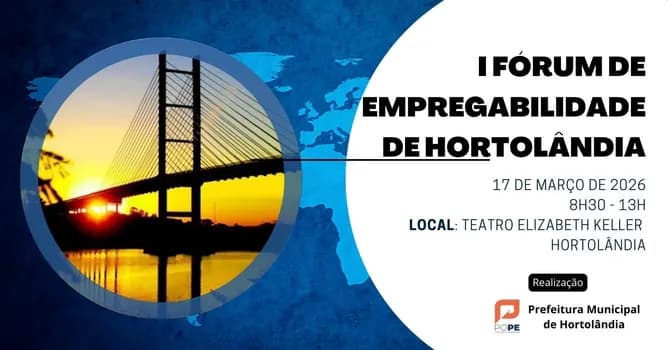 Imagem do 1º Fórum de Empregabilidade de Hortolândia
