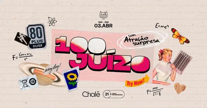 Imagem do 100 JUÍZO (Atração Surpresa) | 03/04