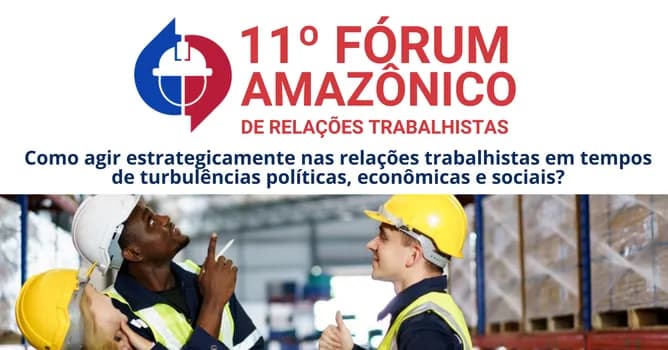 Imagem do 11º Fórum de Relações Trabalhistas