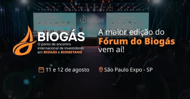 Imagem do 13º Fórum do Biogás