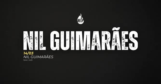 Imagem do 14/03 | Nil Guimarães - Help Pub