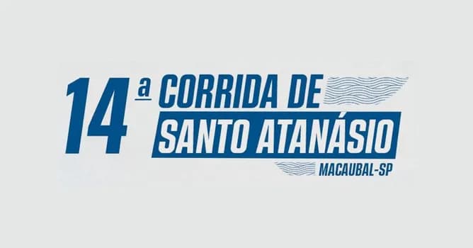 Imagem do 14ª CORRIDA DE SANTO ATANÁSIO - MACAUBAL-SP