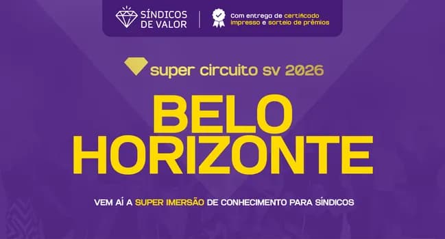 Imagem do #164 - Circuito Síndicos de Valor em Belo Horizonte