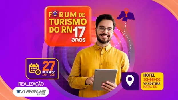 Imagem do 17º Fórum de Turismo do Rio Grande do Norte