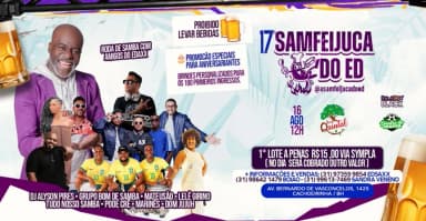 17ª SAMFEIJUCA DO ED 2026 em Belo Horizonte