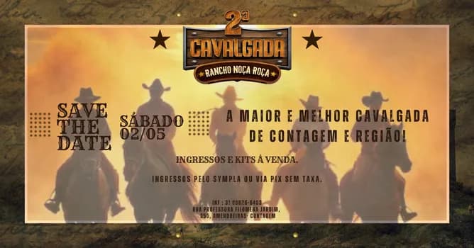 Imagem do 2* CAVALGADA NOÇA ROÇA 02/05