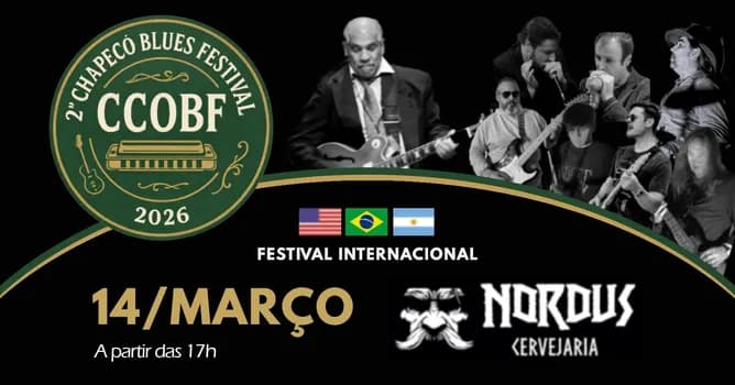 Imagem do 2º Chapecó Blues Festival
