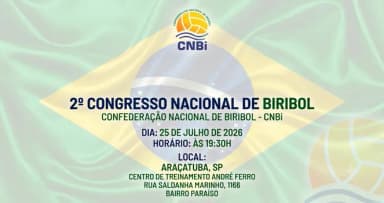 2º Congresso Nacional de Biribol em Araçatuba
