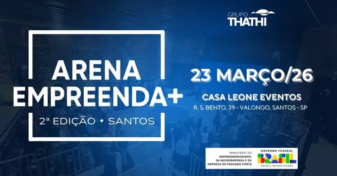 Imagem do 2ª EDIÇÃO - ARENA EMPREENDA + SANTOS