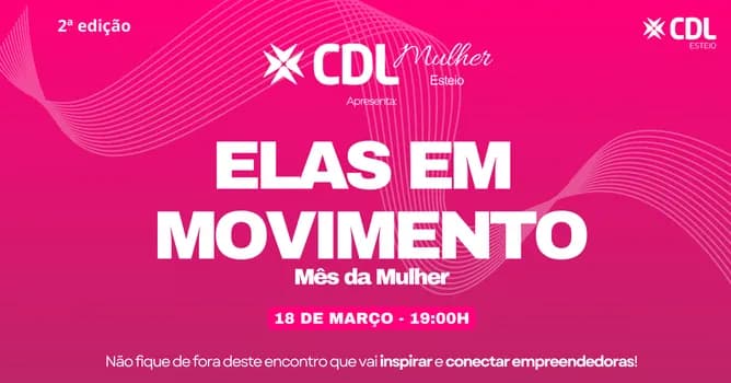 Imagem do 2° Edição ELAS EM MOVIMENTO