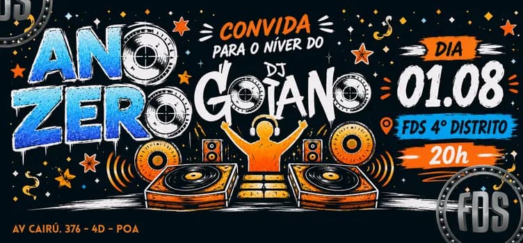 Imagem do 2º EDIÇÃO FESTA ANO ZERO