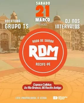 Imagem do 2ª Roda de Samba RDM de 2026