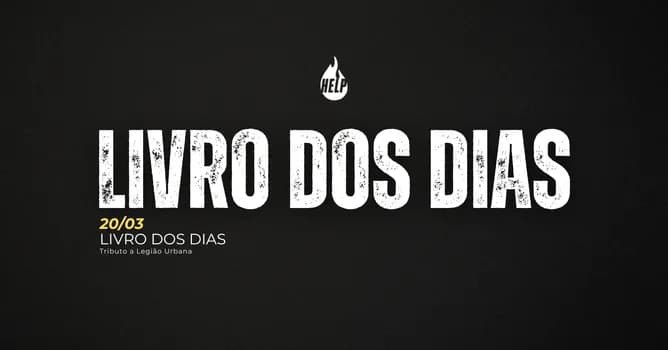 Imagem do 20/03 | Livro dos Dias - Help Pub