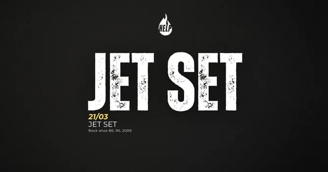 Imagem do 21/03 | Jet Set - Help Pub