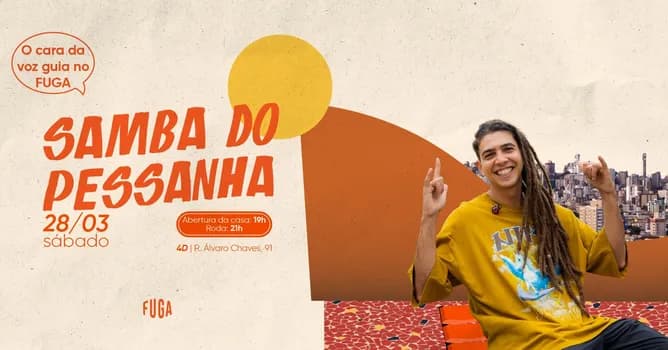 Imagem do 28.03 | SAMBA DO PESSANHA no FUGA