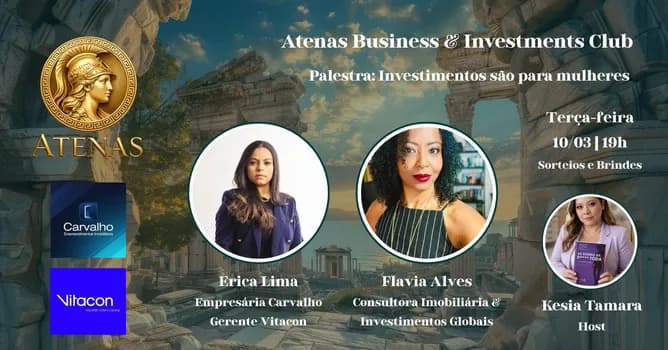 Imagem do 2o. Encontro Atenas Business & Investiments Club