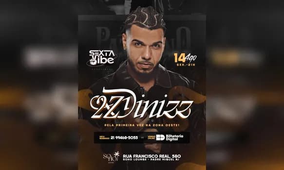 Imagem do 2Z Dinizz- Sexta Vibe