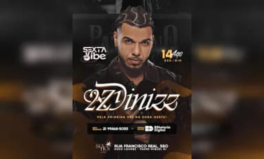 2Z Dinizz- Sexta Vibe em Rio de Janeiro