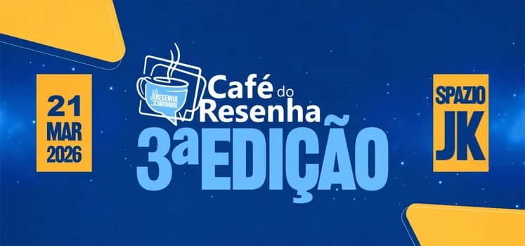 Imagem do 3° CAFÉ DO RESENHA 2026