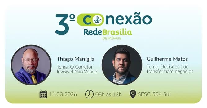 Imagem do 3° Conexão Rede Brasília de Imóveis
