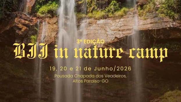 Imagem do 3ª ed. BJJ IN NATURE Camp Chapada dos Veadeiros
