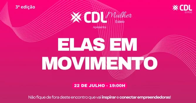 Imagem do 3° Edição ELAS EM MOVIMENTO
