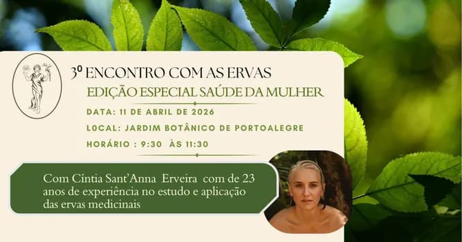 Imagem do 3º Encontro com as Ervas