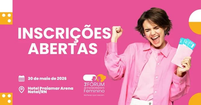 Imagem do 3º Fórum de Empreendedorismo Feminino