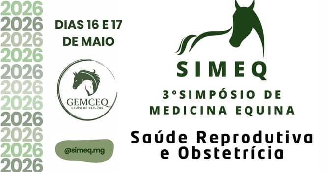 Imagem do 3º SIMEQ-  Simpósio de Medicina Equina