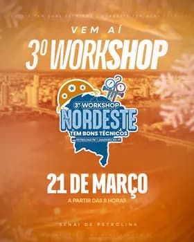 Imagem do 3° Workshop do Nordeste Tem Bons Técnicos