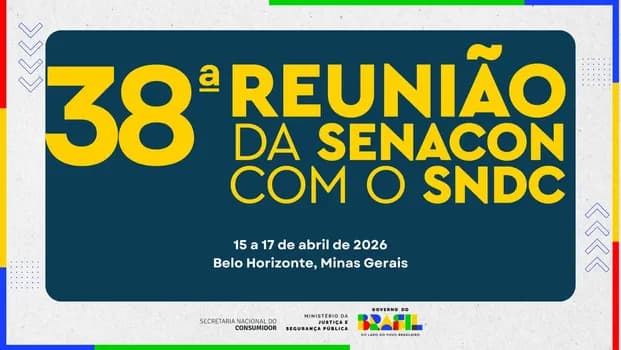 Imagem do 38ª Reunião Ordinária da SENACON com o SNDC