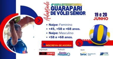 4ª Copa Interestadual Guarapari de Vôlei Sênior em Guarapari