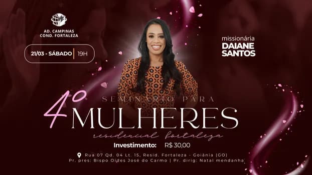 Imagem do 4º Seminário para Mulheres - Residencial Fortaleza