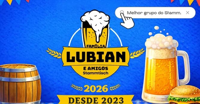 Imagem do 4º Stammtisch Família Lubian & Amigos  Edição 2026