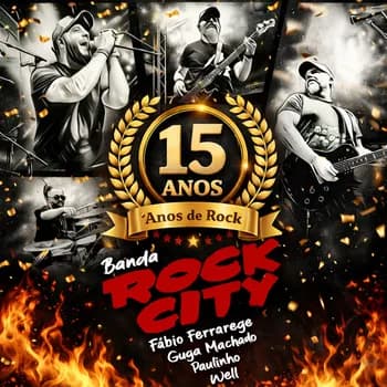 Imagem do 45 do Ferrarege + 15 da Rock City