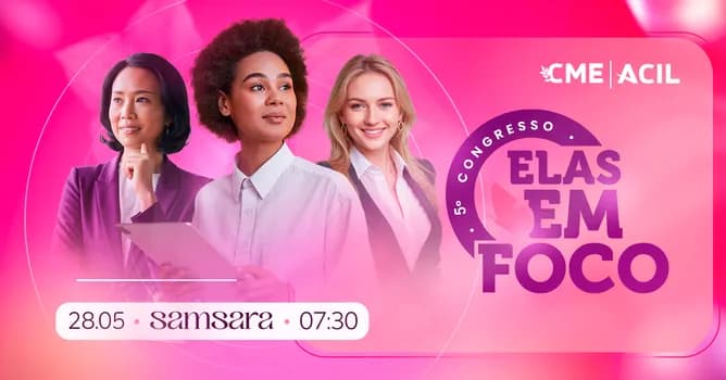 Imagem do 5º CONGRESSO ELAS EM FOCO 2026