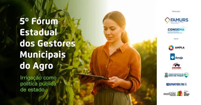 Imagem do 5º Fórum Estadual dos Gestores Municipais do Agro