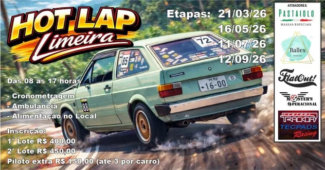 Imagem do 59° HOT LAP LIMEIRA