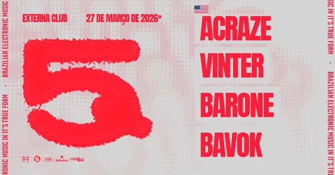 Imagem do 5UINTO C/ ACRAZE (EUA) & VINTER