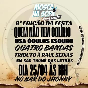 Imagem do 9° Festa: Quem não tem colírio usa óculos escuro