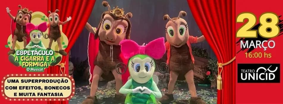 Imagem do A Cigarra e a Formiga