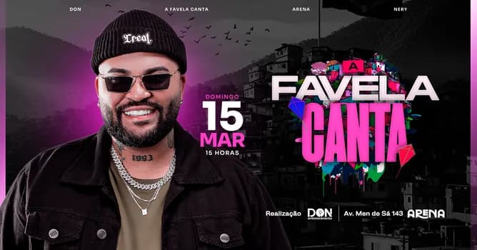 Imagem do A FAVELA CANTA | NA ARENA